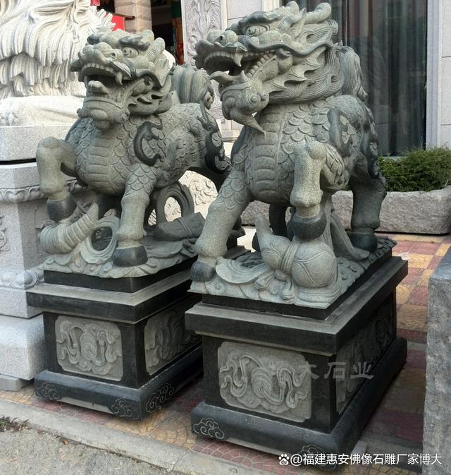 详解：最佳摆放点与注意事项龙8囯际石雕麒麟安放位置(图7)